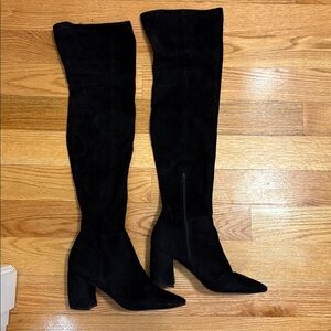 Steve Madden Suede Over The Knee Boots